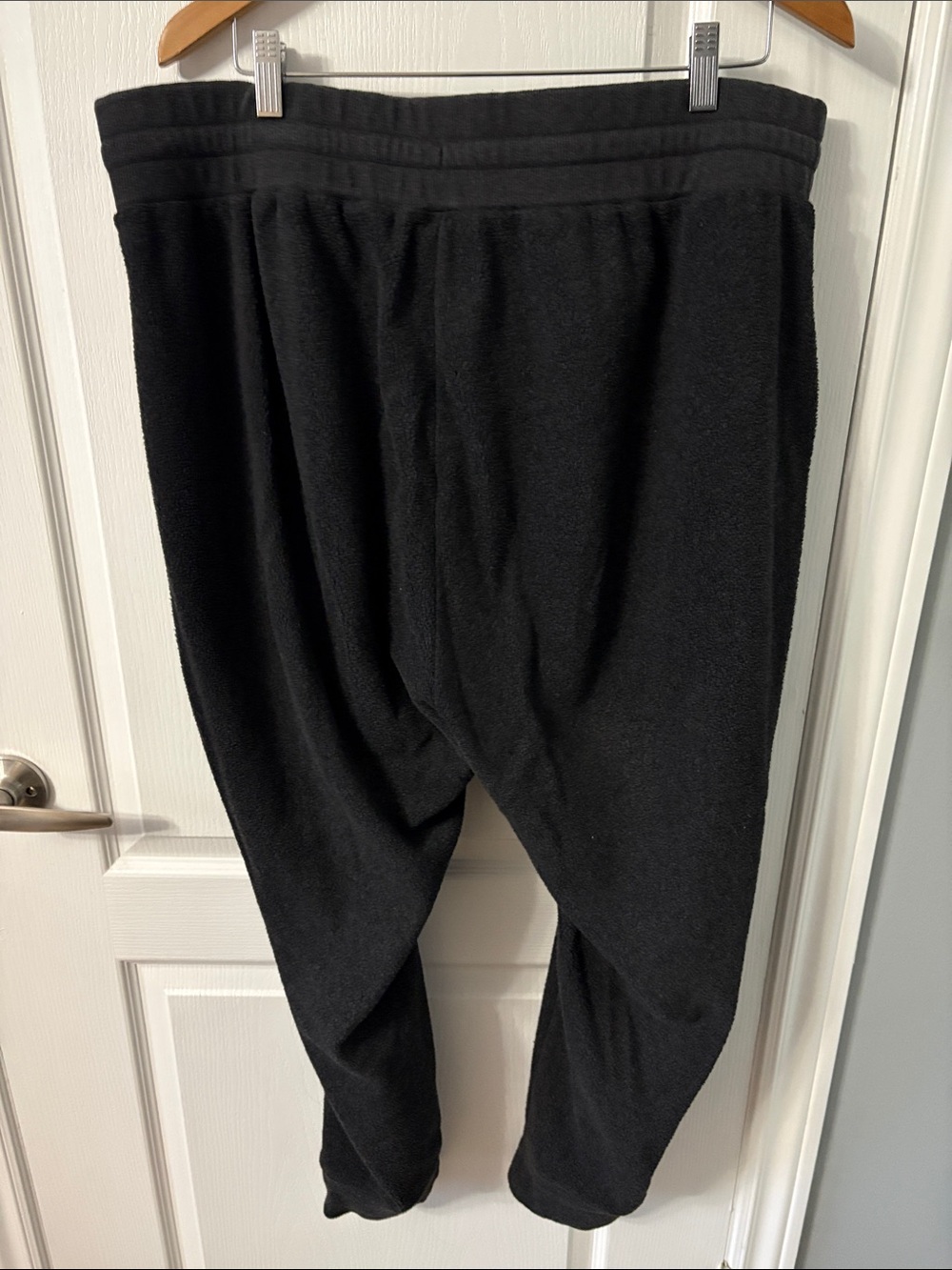 Warm dark grey Jogger Sweatpants with Drawstring - Picture 3 of 4